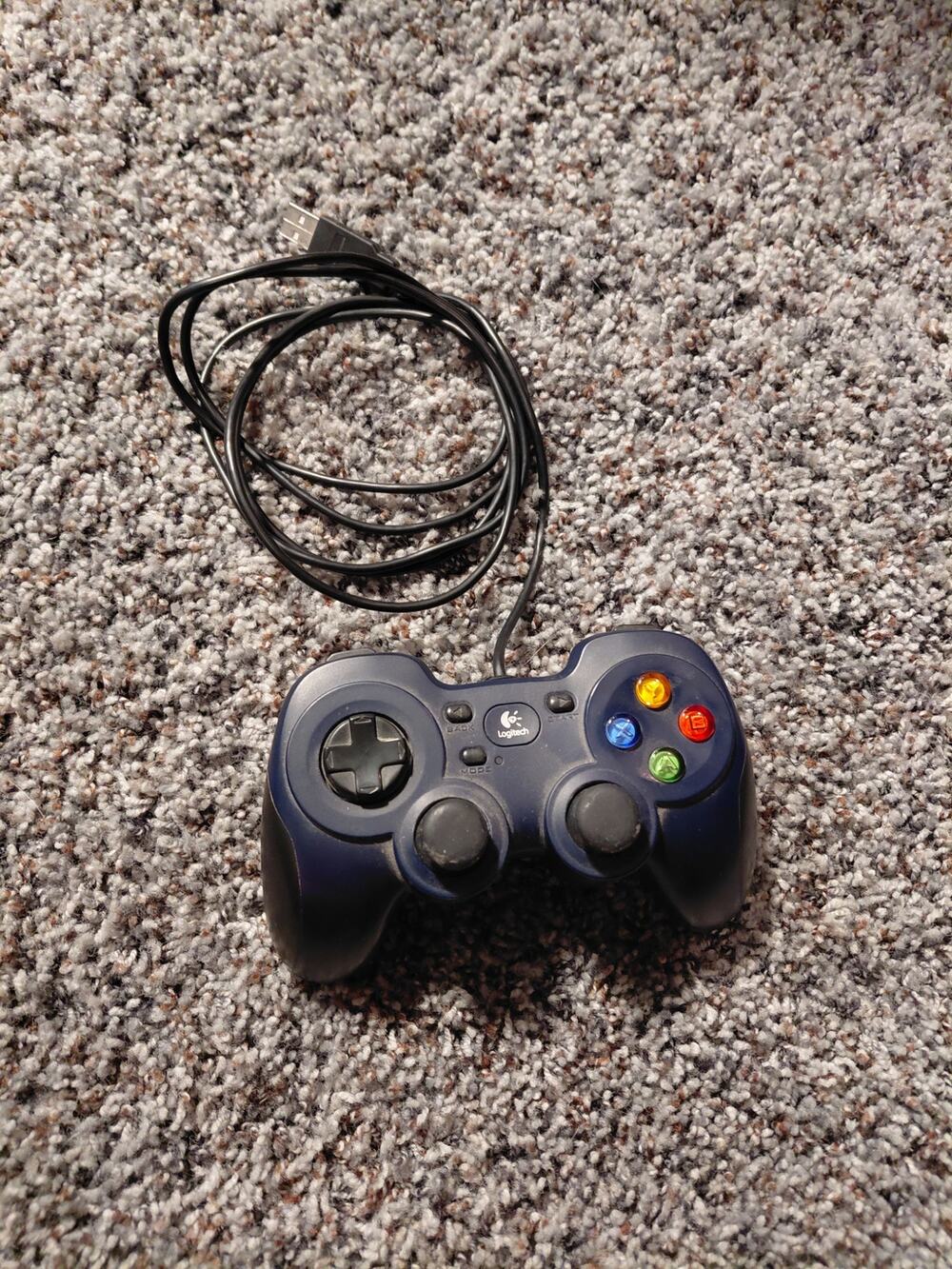 Logitech Gamepad F310 wired USB controller designed for PC and gaming setups